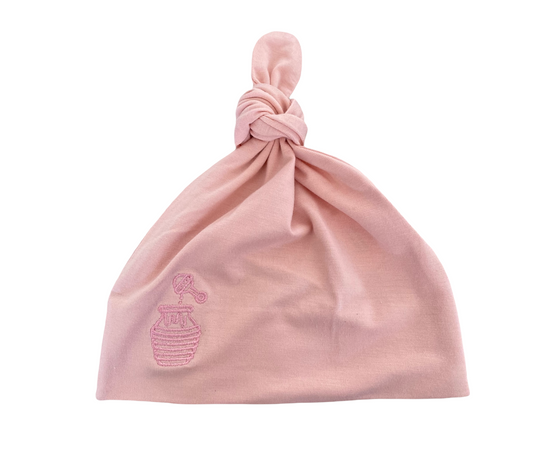 Mauvelous Pink Knotted Hat