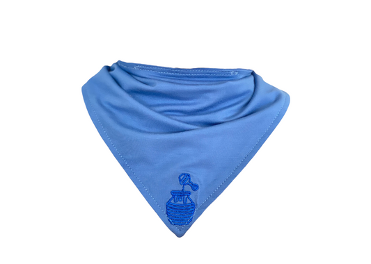 Yale Blue Bib And Burp Cloth Set